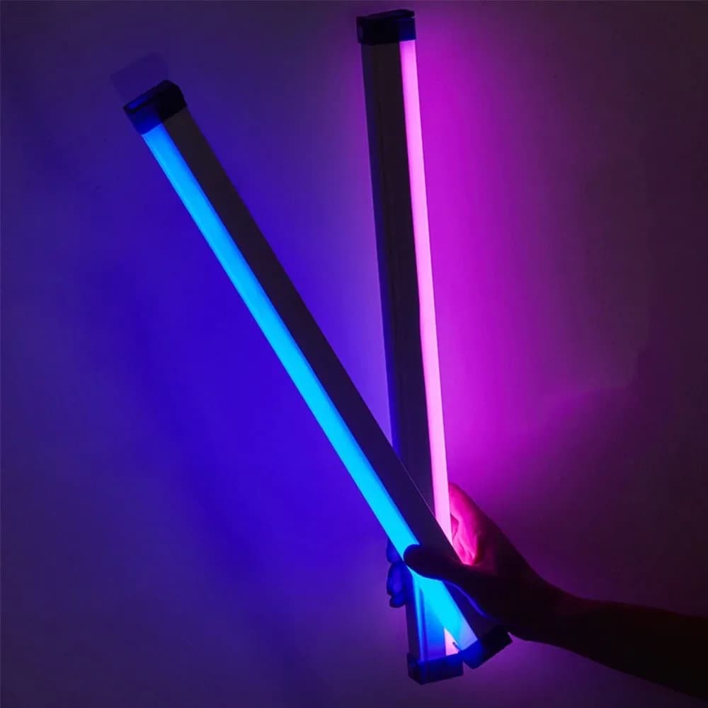 מקל תאורה RGB USB, 17 ס"מ או 32 ס"מ